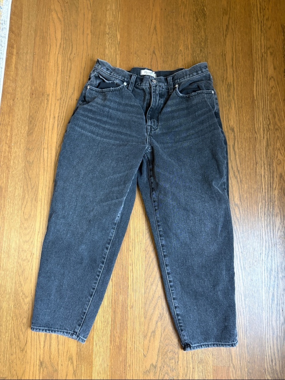 Madewell womens baggy tapered size 31P